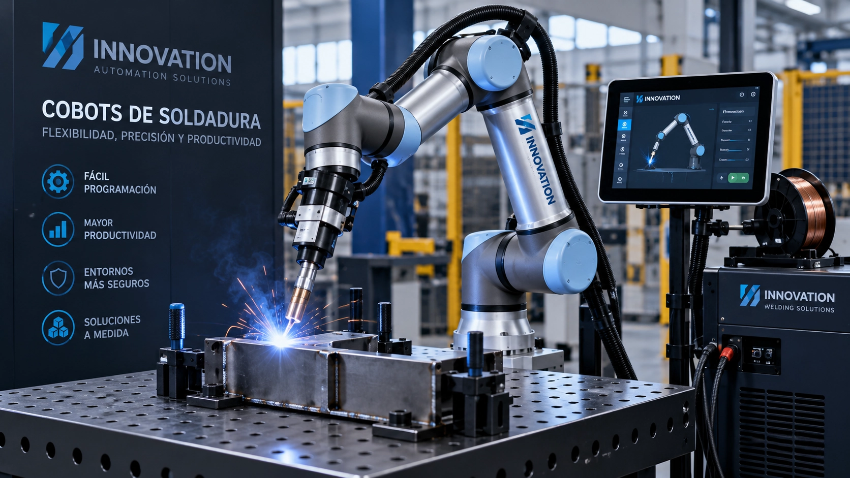 Cobot Innovation para soldadura