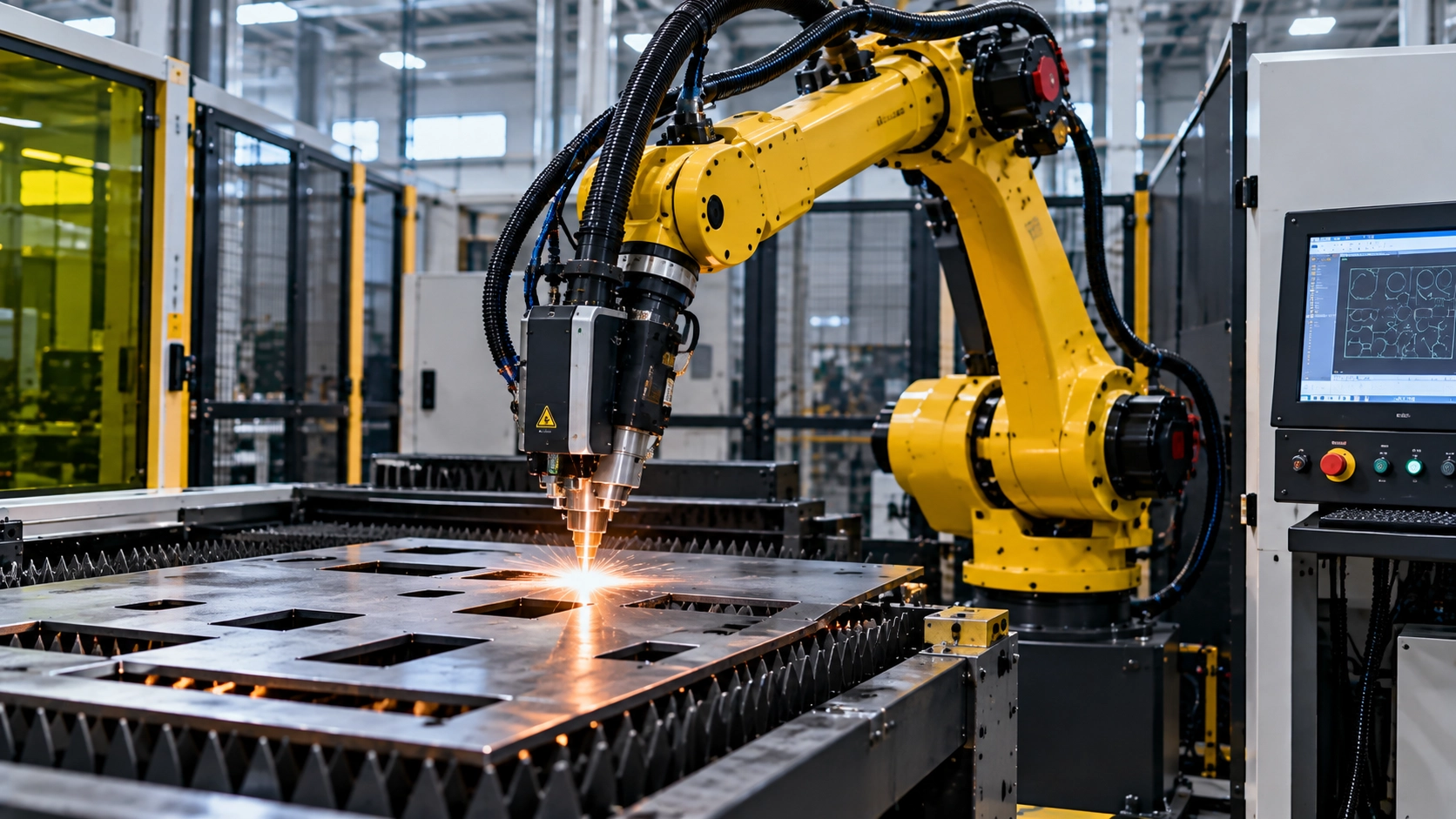 Robot FANUC para corte láser