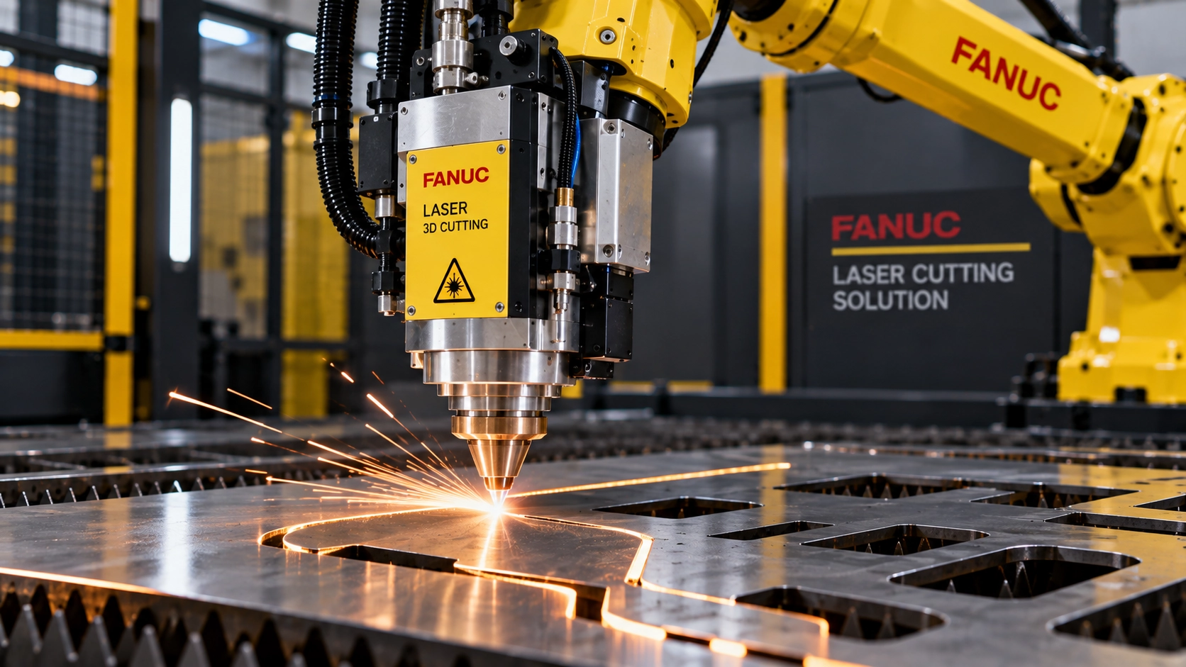 Robot FANUC para corte láser