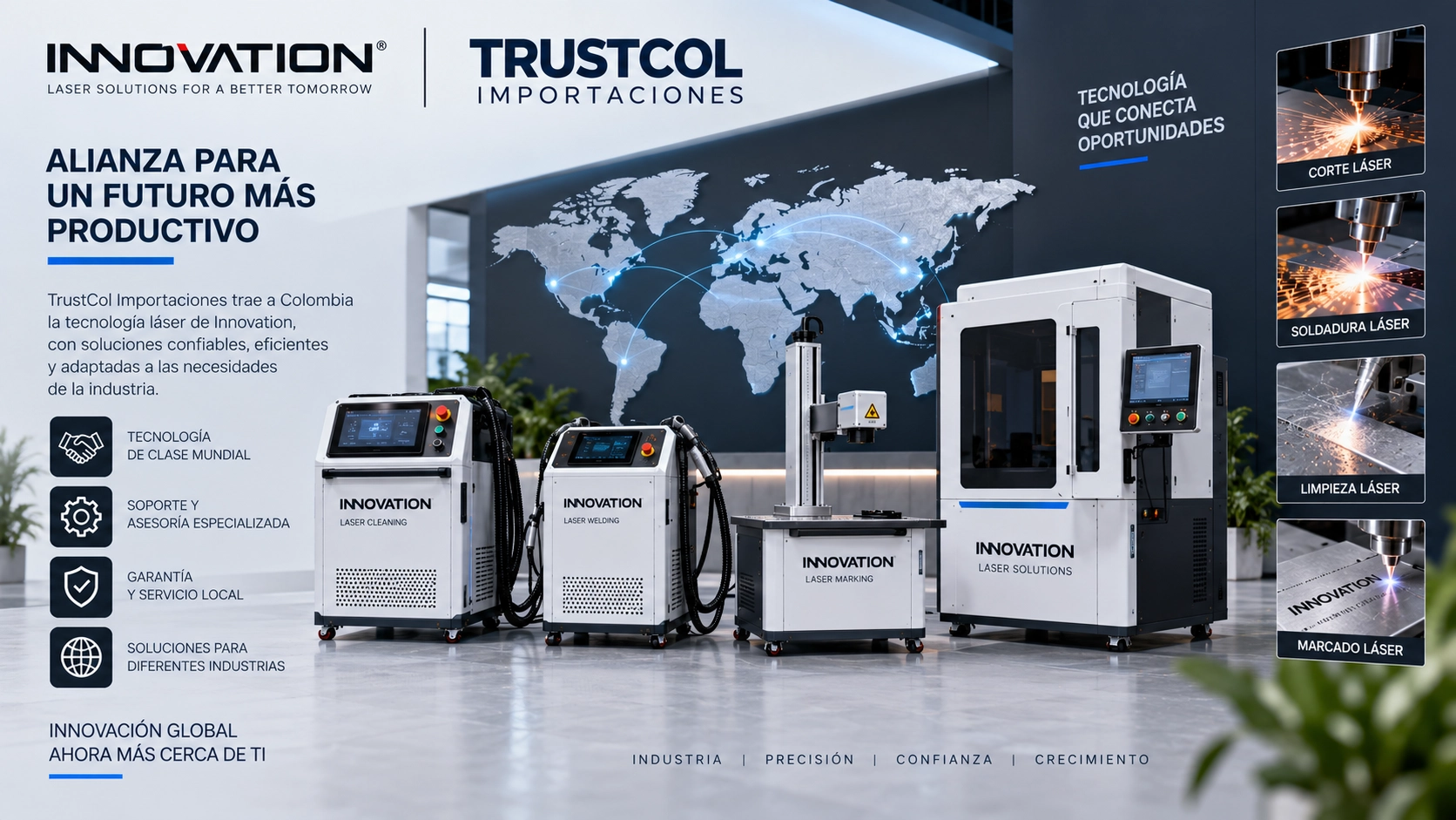 TrustCol Importaciones y soluciones industriales Innovation