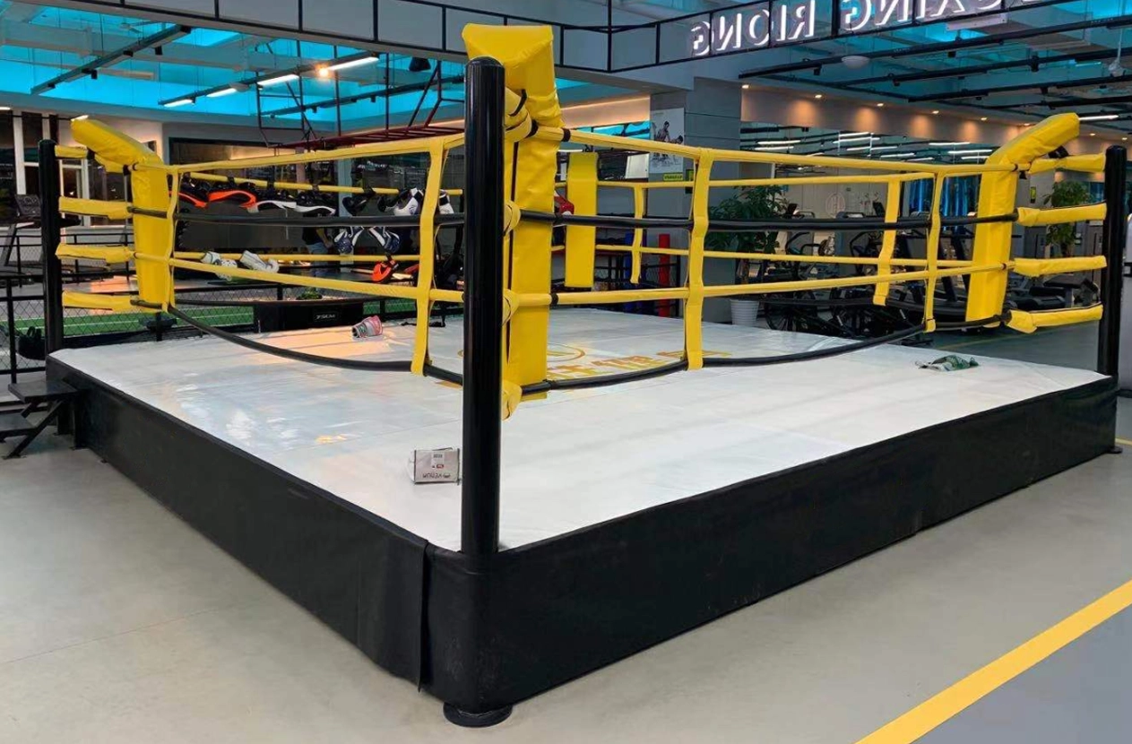 Ring y equipamiento para boxeo