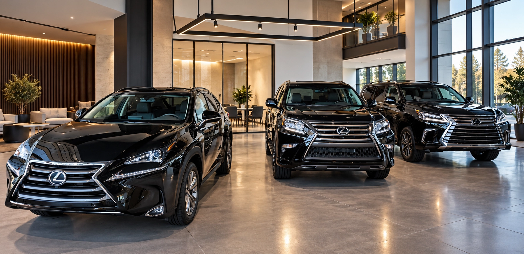 Vehículos nuevos en showroom para importación desde Norteamérica